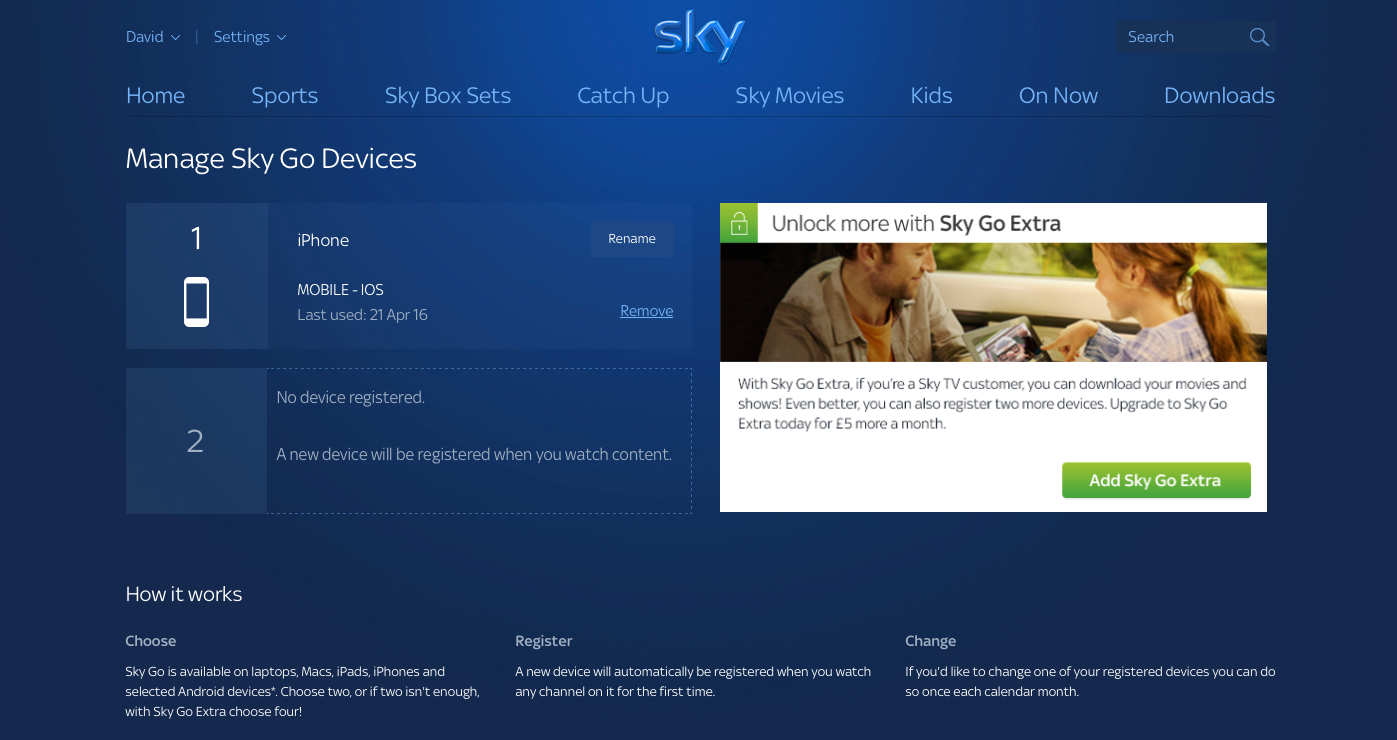 How to download sky go extra on mac os